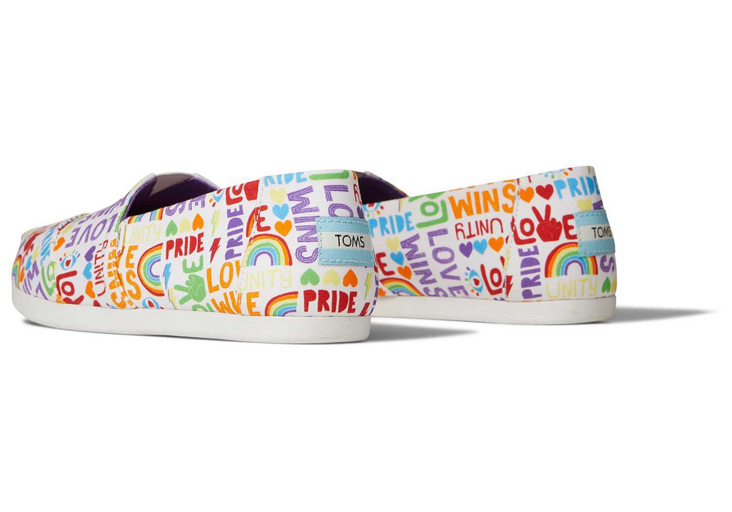 Toms Alpargata Unity Love Wins Espadrille Multicolor - Womens - 01675-HOTI